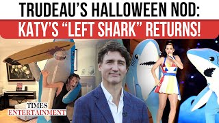 Justin Trudeau’s Halloween Look Pays Cheeky Tribute To Katy Perry’s Viral Left Shark Moment