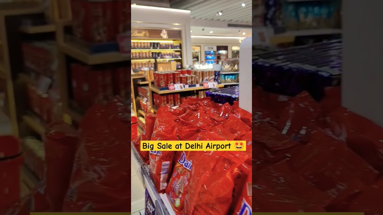 Big Sale Duty Free at Delhi Airport