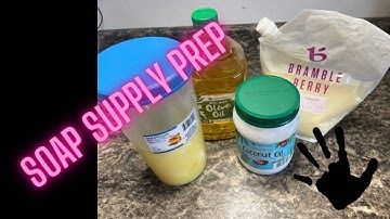 Revealing the Artisan Soap Secrets: Cold Process Soap Prep! 🎨🧼 #handmadewithlove