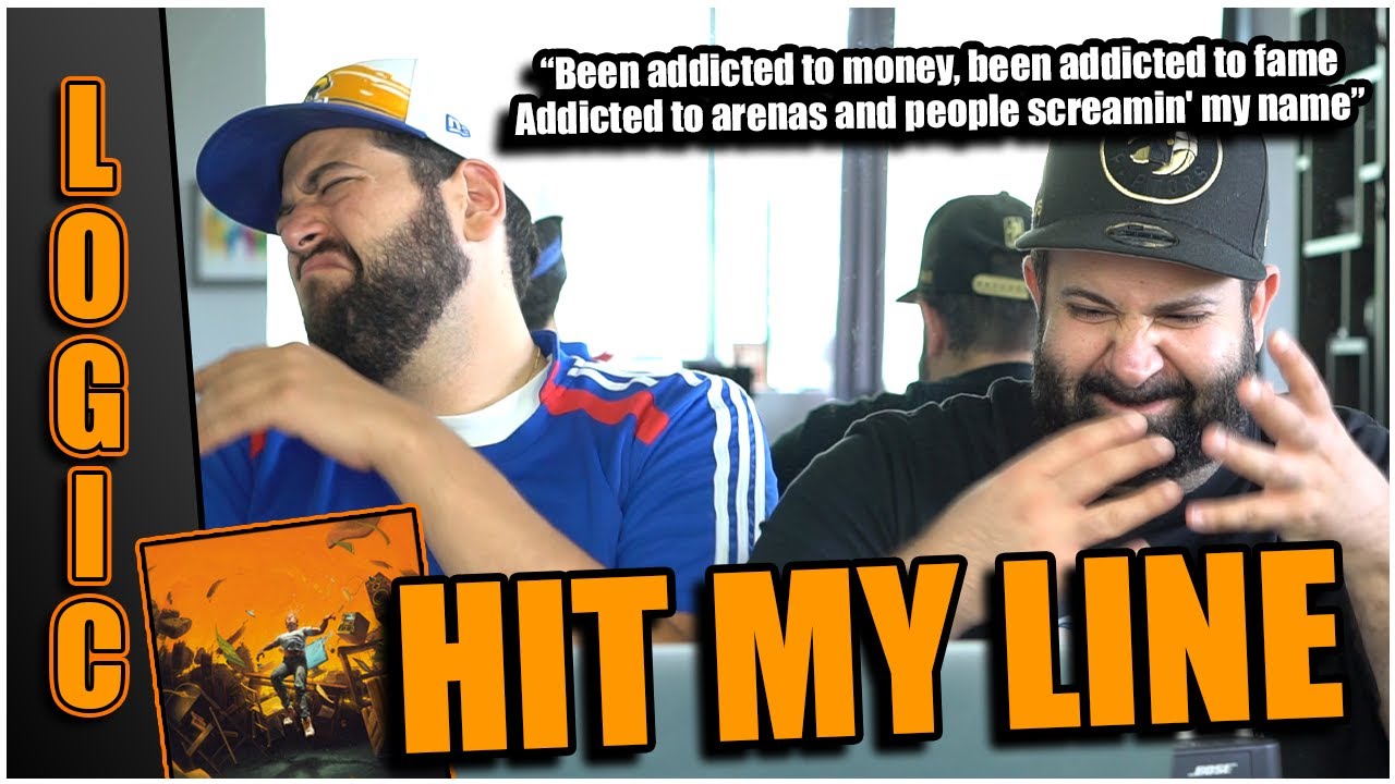 IT'S A GOOD DAY!! Logic - Hit My Line (Official Audio) *REACTION!!