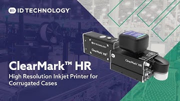 ClearMark HR™ High Resolution Inkjet Printer for Corrugated Cases