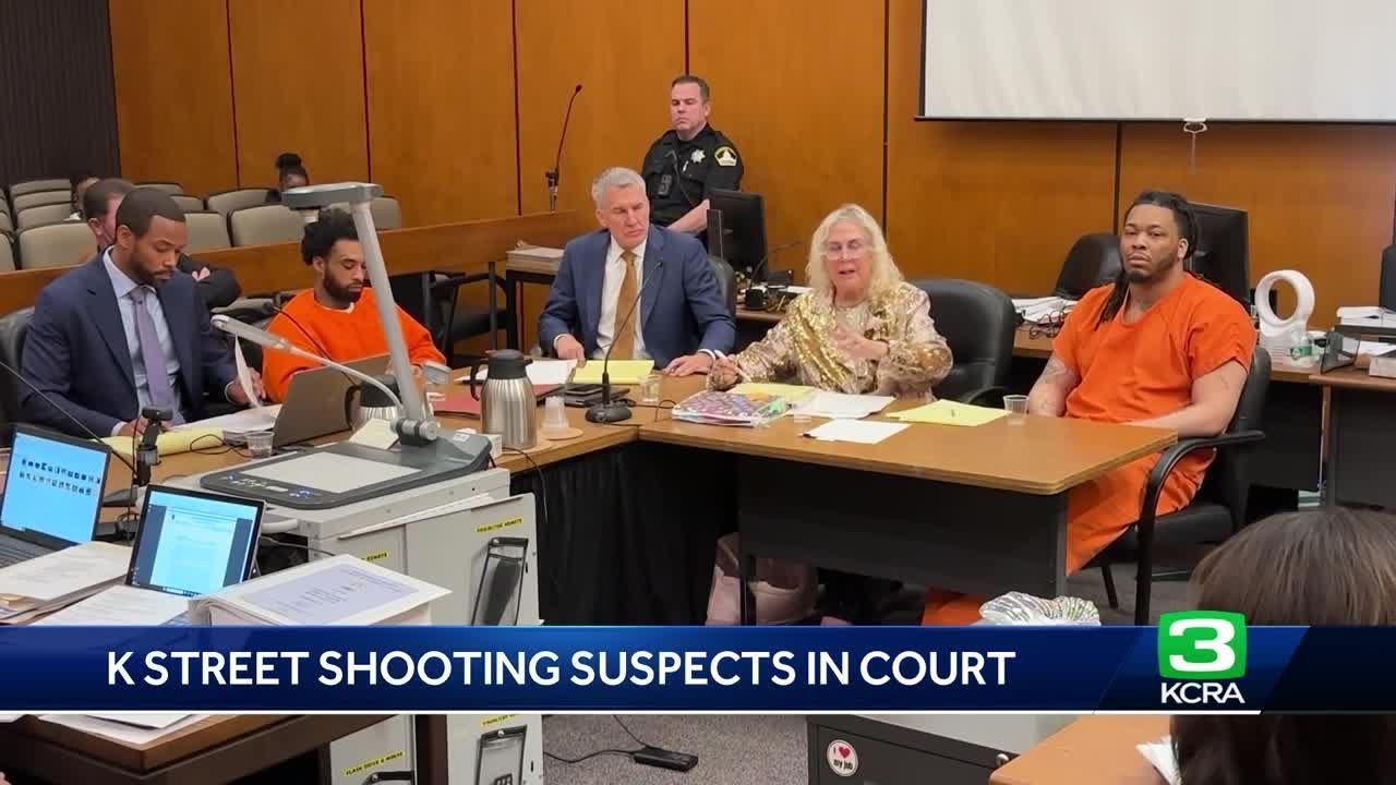 Sacramento K Street shooting suspects due in court on Friday - YouTube
