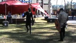 Viking Age Axe & Shield Fight