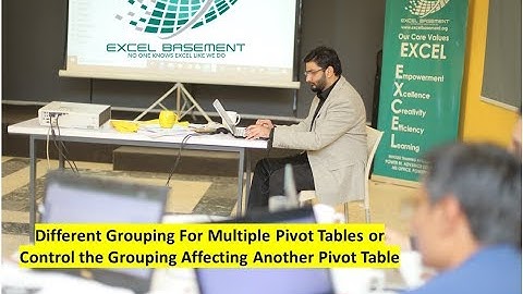Different Grouping For Multiple Pivot Tables or Control the Grouping Affecting Another Pivot Table