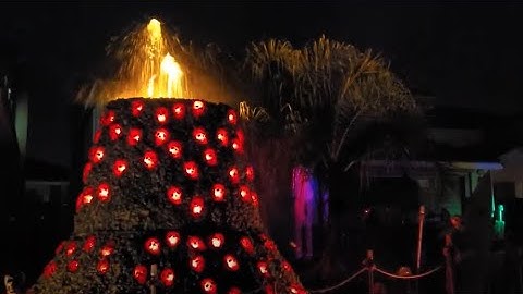 Shane Rehm from Wolf Creek Island used Pixel2AC3 to control the pumps in his incredible volcano