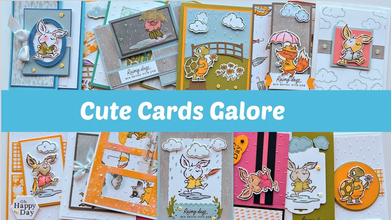 Chatting Over Cards/Playing in the Rain is so Much Fun!