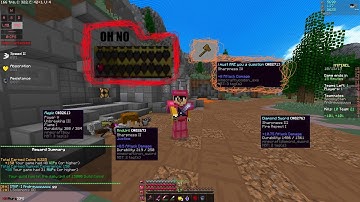 Hypixel UHC Highlights - Dropping BHOPPER for SHARP 4 WOODEN AXE