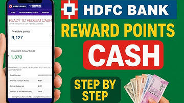 How to redeem hdfc credit card reward points 2026? #hdfcbank