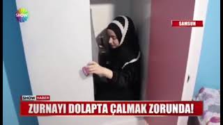 Zurna sevdalısı genç kız çareyi dolaba girmekte buldu | Yine gözümüz yükseklerde | Dünyadan uzak Resimi