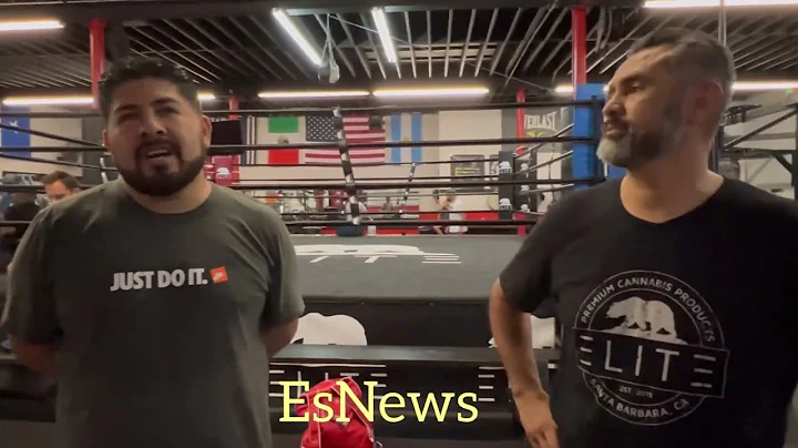 Very candid Manny Robles how Robert garcia will he...