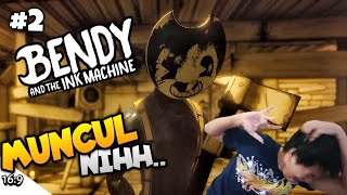 MAKHLUK TINTA AKHIRNYA MUNCUL!! Bendy and The Ink Machine Part 2 [SUB INDO] ~Opening Melukis Nyemot!