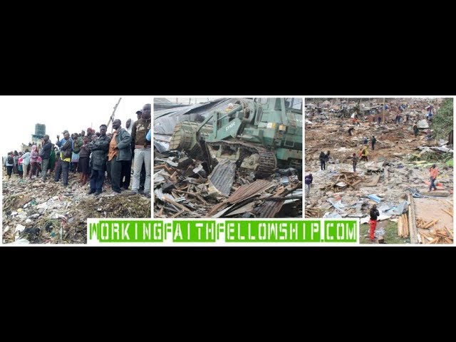 URGENT UPDATE: Kibera Slum 30,000 Homes Demolished Aftermath 7-25-2018
