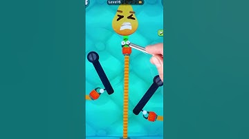 Worm Out Brain Teaser Level 6 First Scene #brainteasers #gameplay by  #mrpinkdot