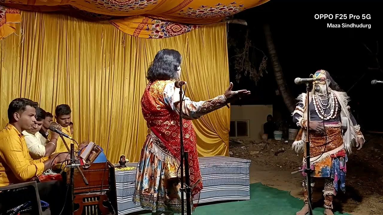 दशावतारी राजा विलास तेंडोलकर❌युवा खलनायक वैभव धुरी | पार्सेकर दशावतार नाट्यमंडळ 