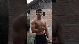 body transformation skinny to fit (bulking) #shorts #gym #workout #homeworkout #bulking #fitness