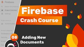 [Net Ninja] Firebase Crash Course (Auth & Firestore) #8 - Adding Firestore Documents