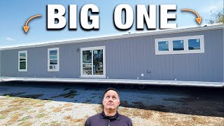 I toured Oklahoma's MEGA WIDE modular home! (COLOSSAL MODEL) | Modular Home Tour