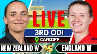 🔴Live: England Women vs New Zealand Women | 3rd ODI | Live Score &amp; Commentary | Live cricket match