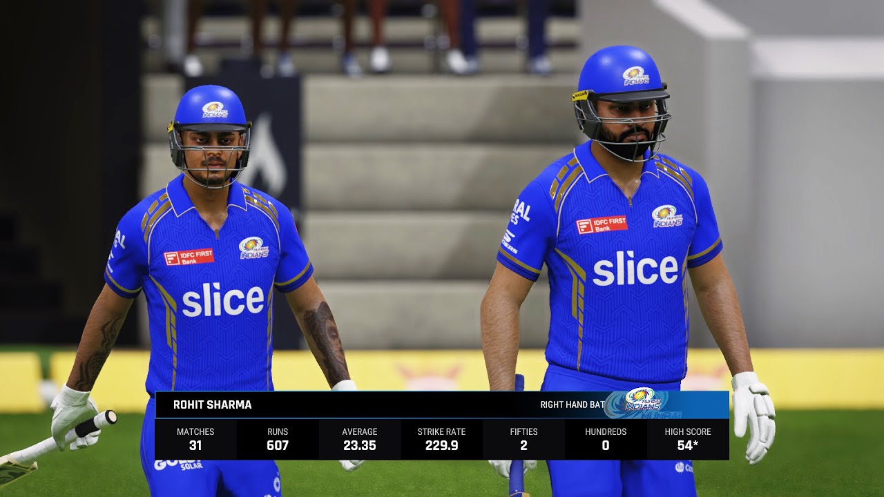 SRH vs MI 8th Match Of IPL 2024 Highlights - CRICKET 24 Gameplay