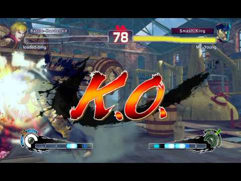 Ultra Street Fighter IV battle: Ken vs M. Bison