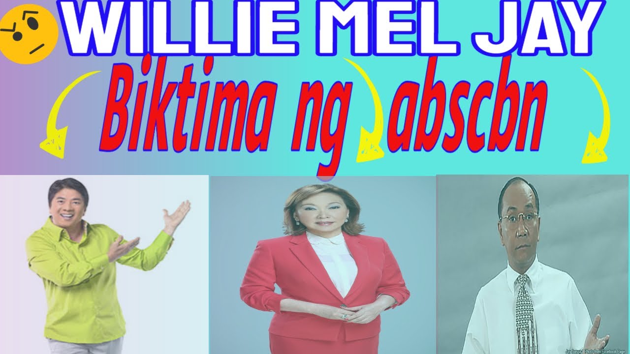 willie revillame jay sonza at mel tiangco biktima din ng abscbn binunyag ang sikreto ng abscbn willie revillame jay sonza at mel tiangco biktima din ng abscbn binunyag ang sikreto ng abscbn