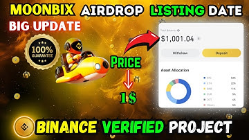 Moonbix Coin Listing Update | Binance Moonbix Airdrop | BIG News