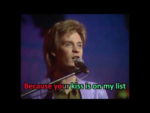 Daryl Hall \u0026 John Oates - Kiss on my List   1980  LYRICS