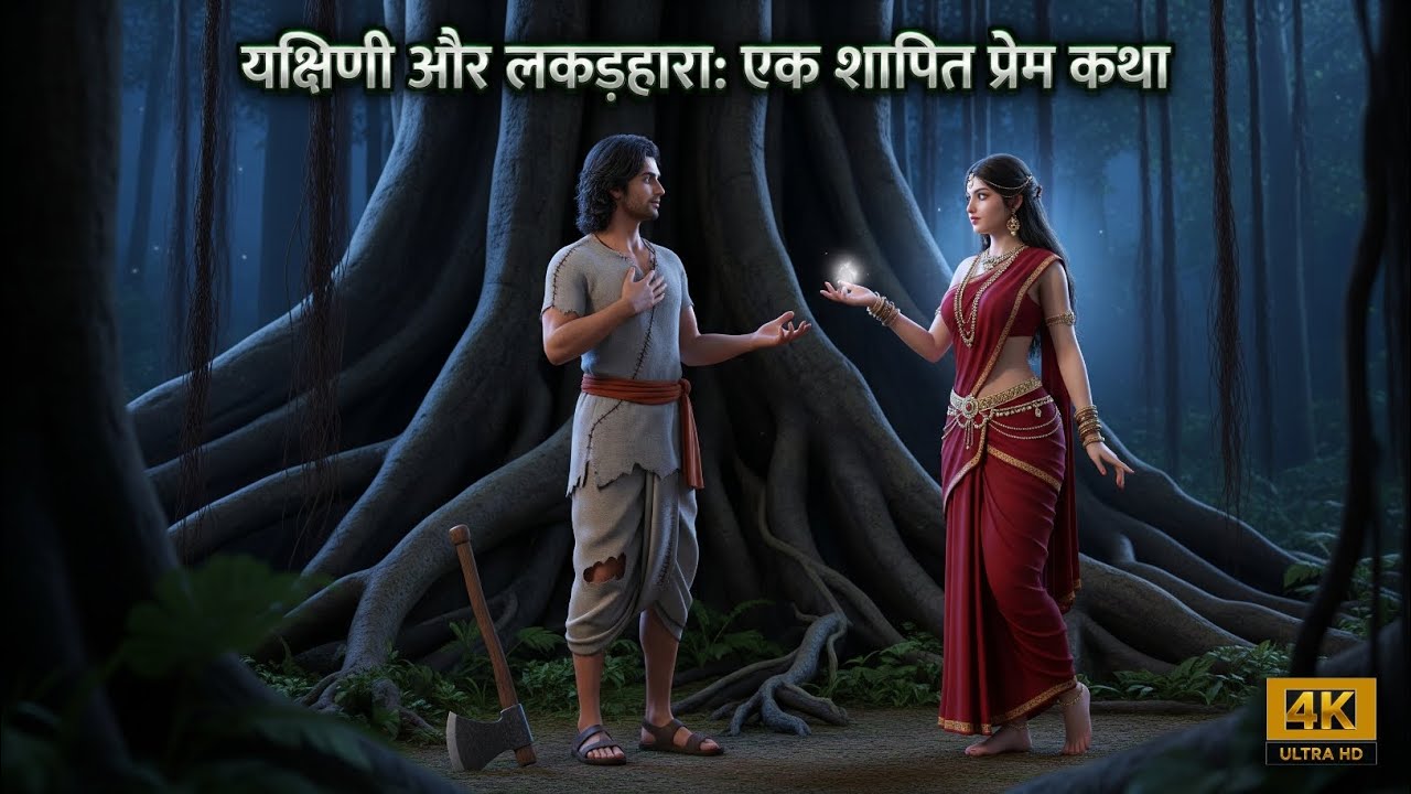 "यक्षिणी और लकड़हारा: एक शापित प्रेम कथा" भाग-1 