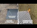 Fire test comparison Ecotile vs vented tiles