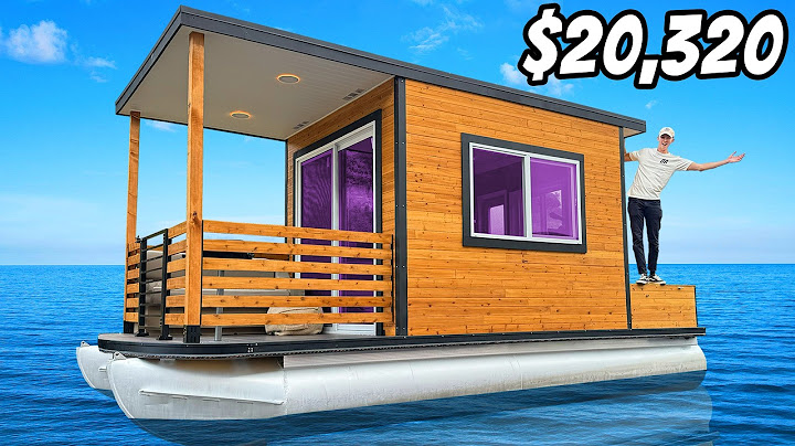 We Built a Luxury Home inside our Homemade Houseboat!