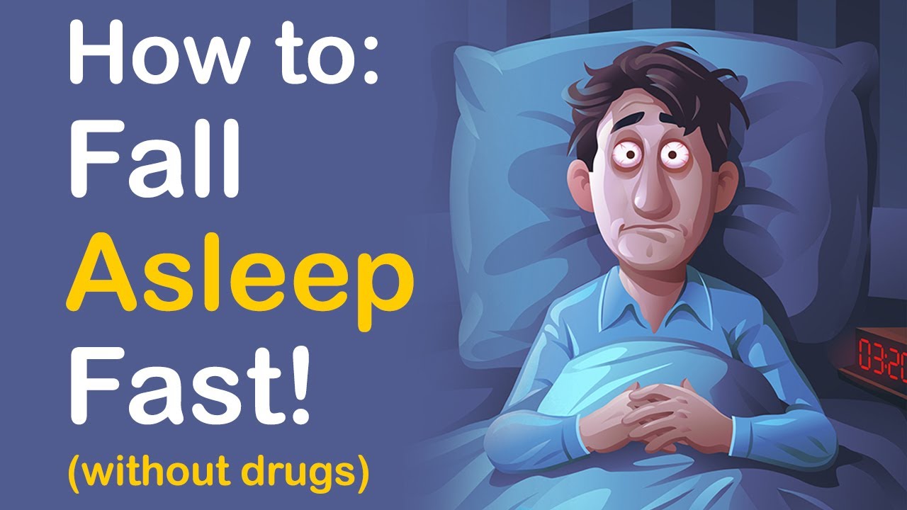 14 Simple Ways To Fall Asleep Fast | How to fall asleep fast without