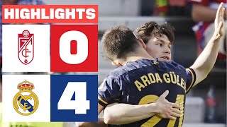 Thumbnail for GRANADA CF 0 - 4 REAL MADRID | RESUMEN LALIGA EA SPORTS