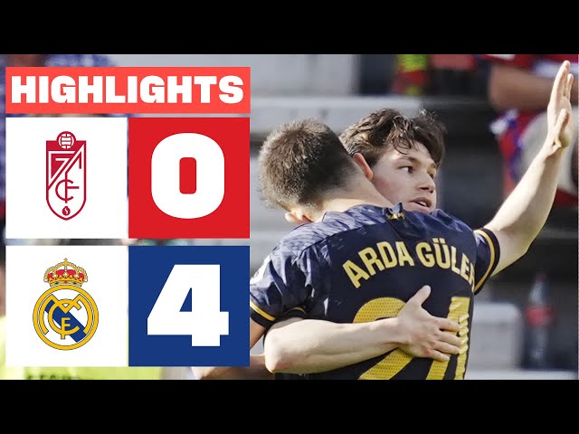 GRANADA CF 0 - 4 REAL MADRID | HIGHLIGHTS LALIGA EA SPORTS class=