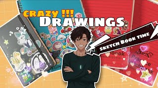 Sketchbook Tour Part 2Laugh At My Wild Drawings