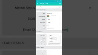 How to create lead manually in Odigo screenshot 5