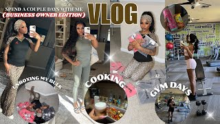 Vlog | I launched my business! Unboxing my bulk | Receiving my first sale | Gym days & More