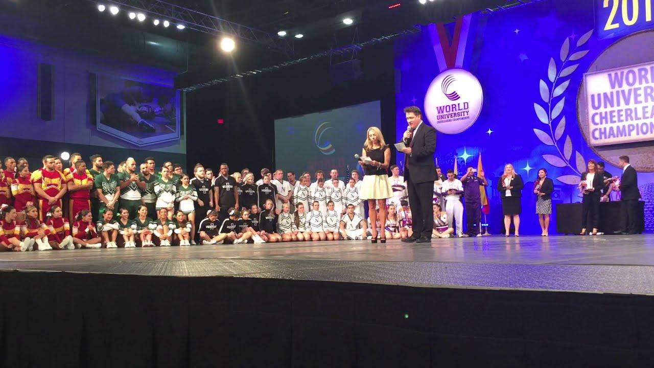Iowa Western Cheer Places 1st at World University Cheerleading