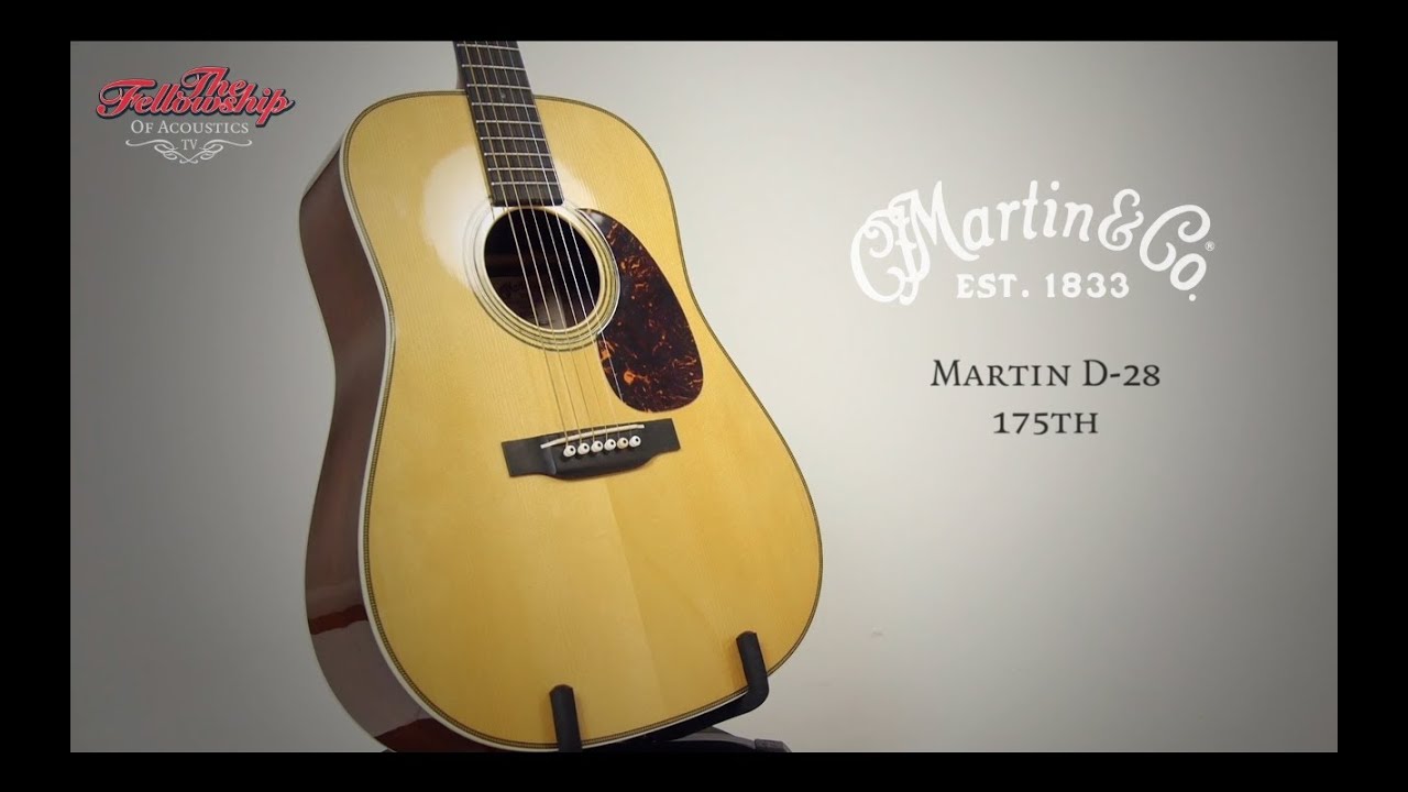 TFOA Review - Martin D-28 175th - YouTube