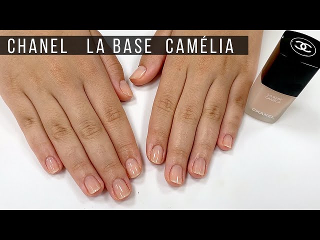 Natural Look Manicure with Chanel Le Base Camélia [Relax/Watch Me Work] 