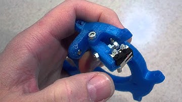 Cerberus Delta 3D Printer - Rotating switch for auto z-height bed-leveling