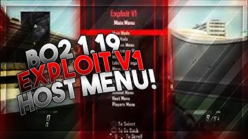 [BO2/1.19] EXPLOIT V1 AMAZING GSC MOD MENU! +DOWNLOAD!