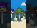 Mikey Dancing Rat step In Squid Game #minecraftshorts #shorts #trending