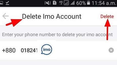 How to Delete imo Account Permanently 2020Bangla Tutorial.