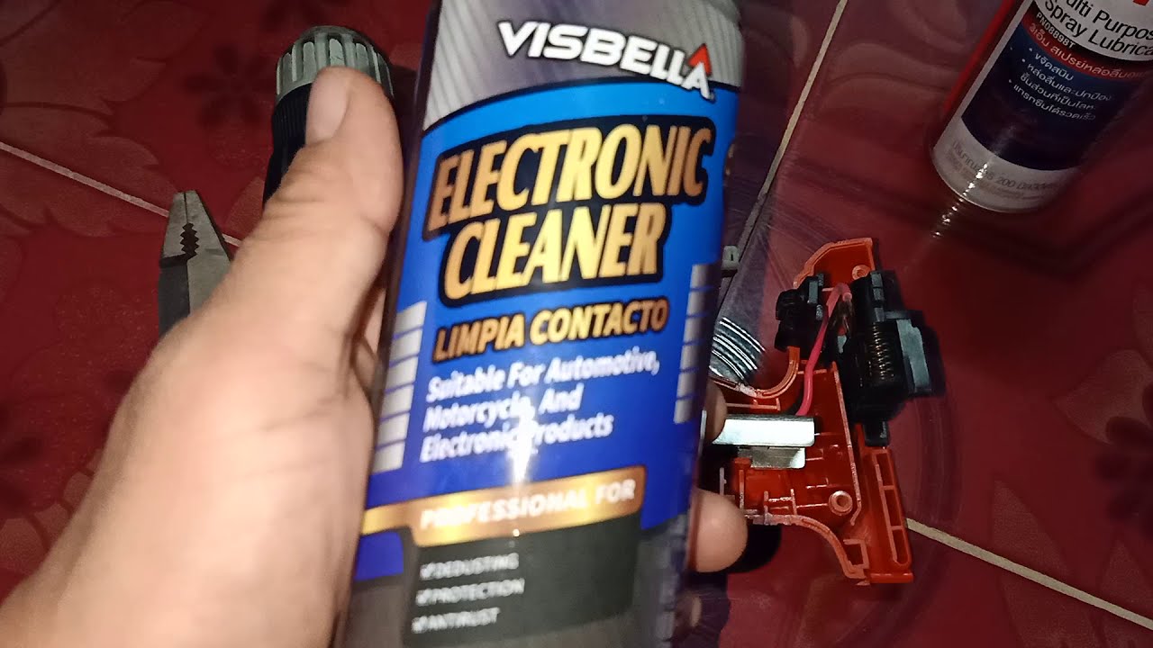 How to การใช้งาน ELECTRICAL PARTS MULTI CLEANER ทำความสะอาดอุปกรณ์