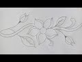 Nokshi Katha Design-144, Homemade Nokshi Kantha Design Drawing Tutorial, नक्शी कंठा डिजाइन-144