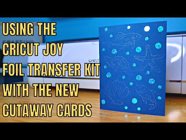 Cricut Joy Foil Transfer Insert Cards, Sensei Sampler