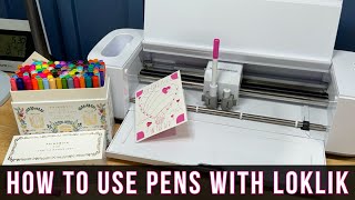 Creating a Valentine's Day Card with Loklik and Pens