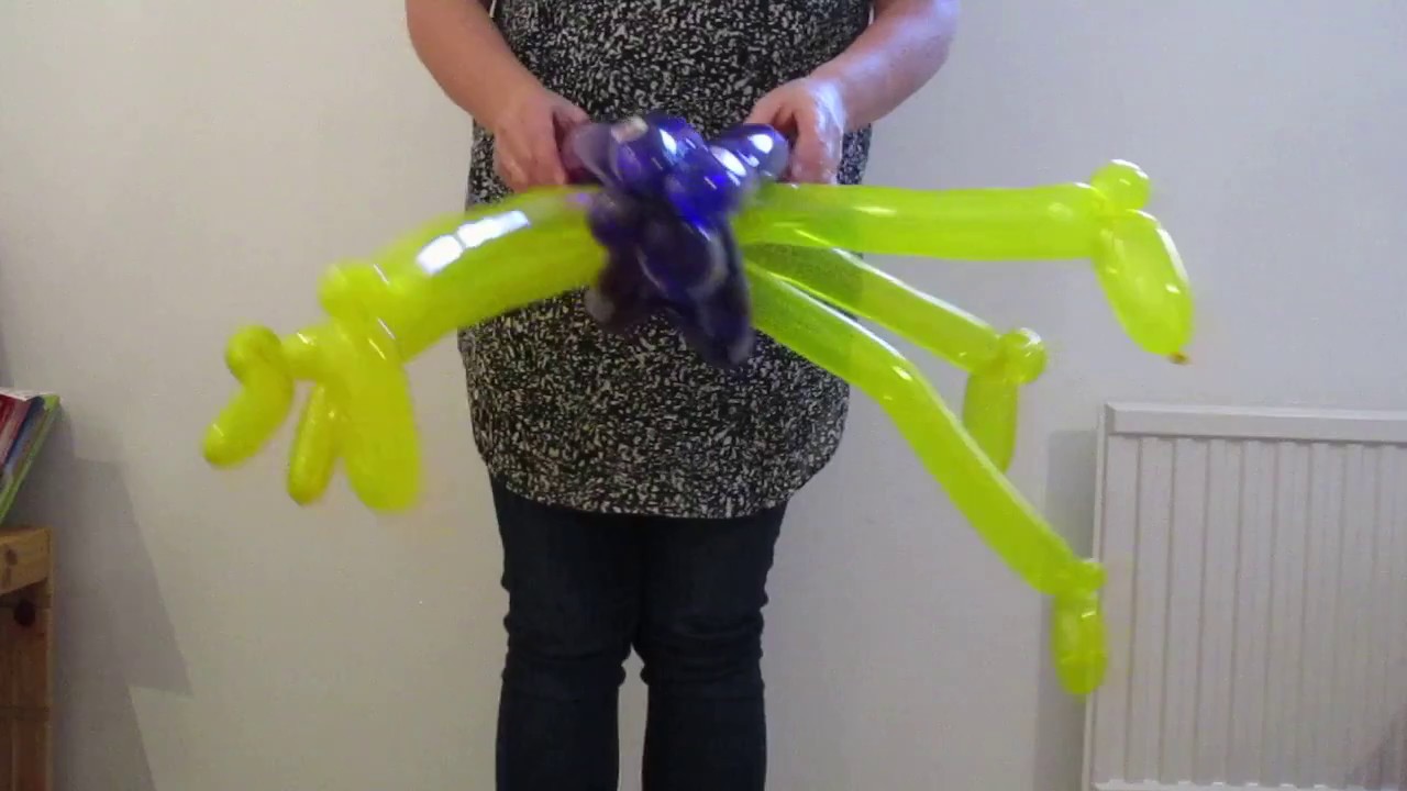 Tuto Monstre D Halloween En Ballon Long A Gonfler