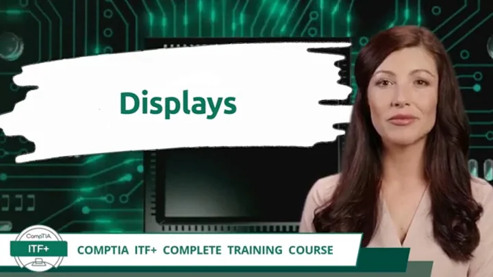 CompTIA ITF+ (FC0-U61) | Displays | Exam Objective 2.2 | Course Training Video