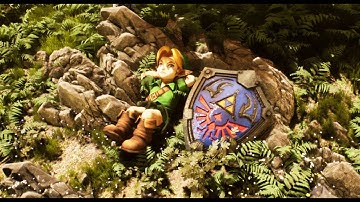⭐What do you see? video #1 (3D Zelda animation) | Unreal Engine 4